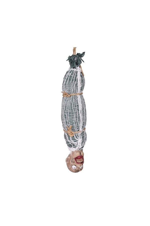 Deko, hängende Leiche "Big eye", ca. 70 cm, mit Bewegung und ächzendem Gruselsound